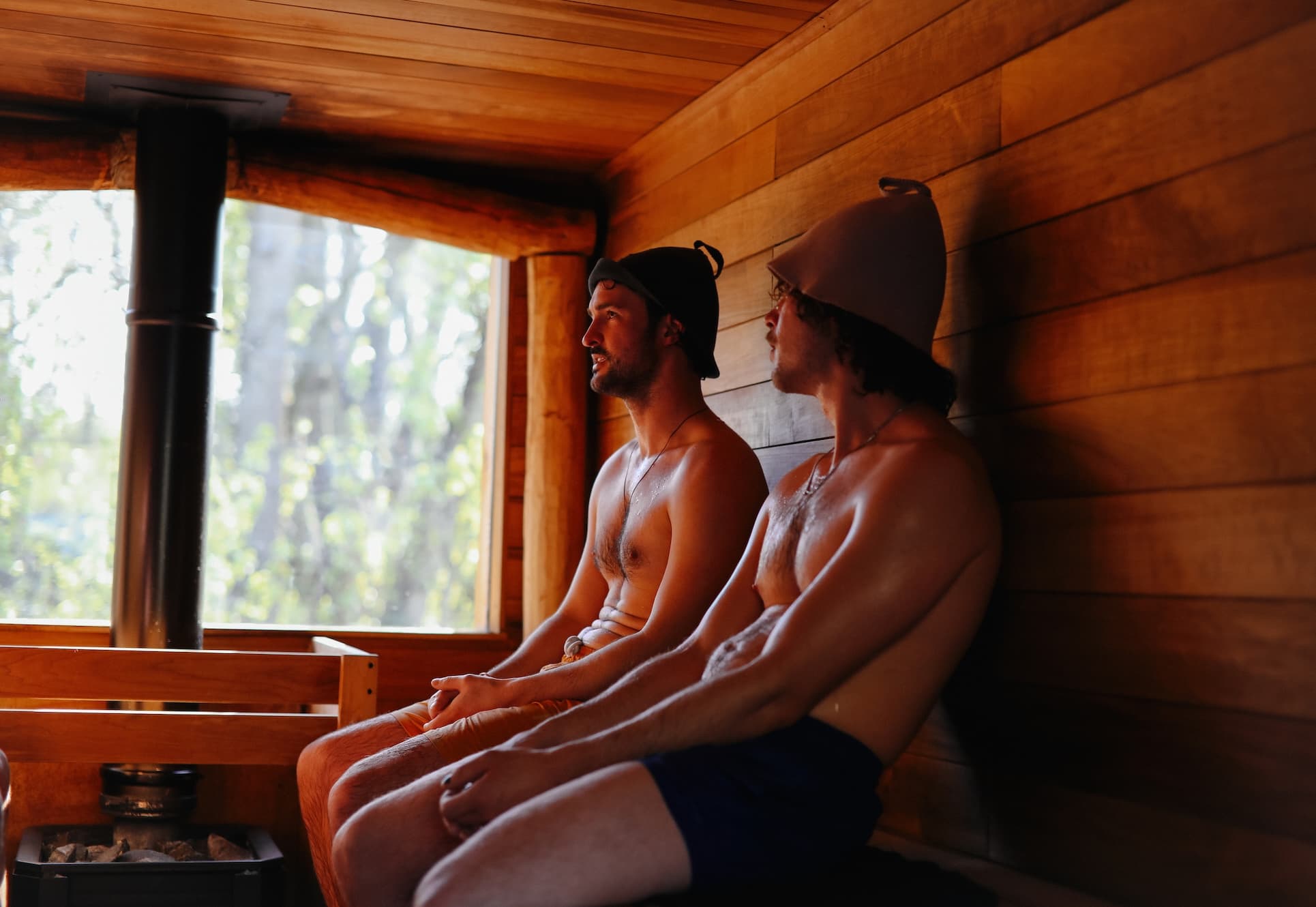 Sauna book club