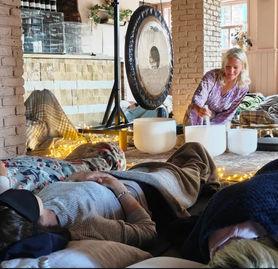 Sound bath at The Hideaway Home & Kitchen