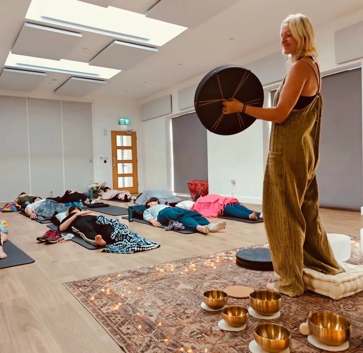 Sound bath at Poppleton Centre