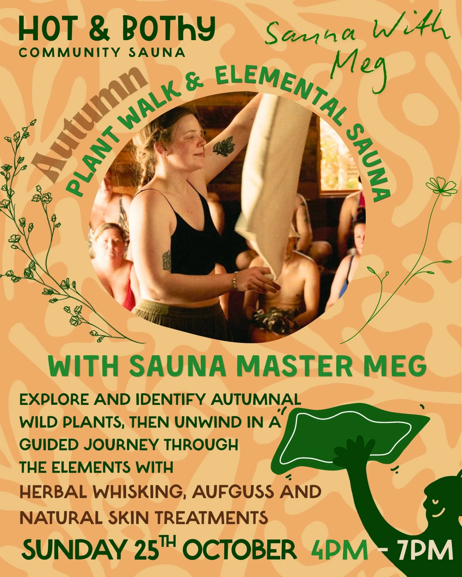 Plant walk & Elemental Sauna Journey with Meg - 25th October